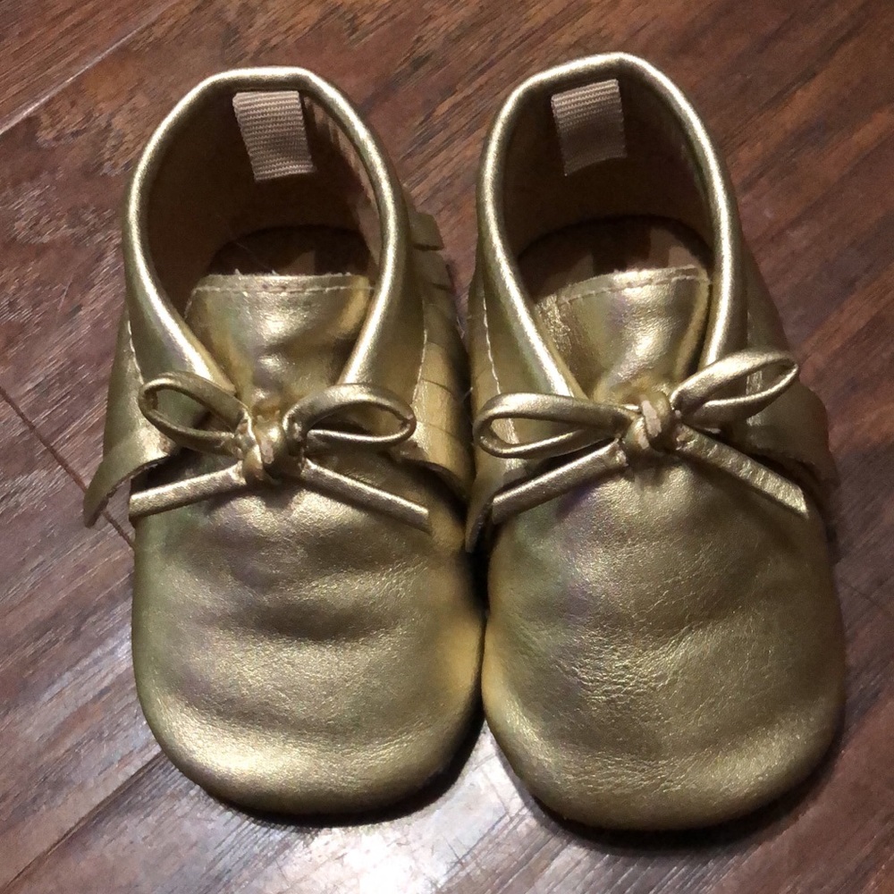 Gold Moccasins